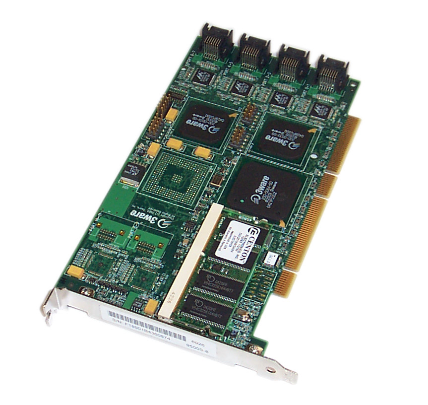 3WARE 9500S-8 PCI 2.2 COMPLIANT 64-BIT/66MHZ SATA CONTROLLER CARD
